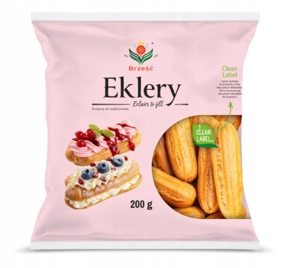 8 Sztuk Brześć Eklery Ptysiowe 200G