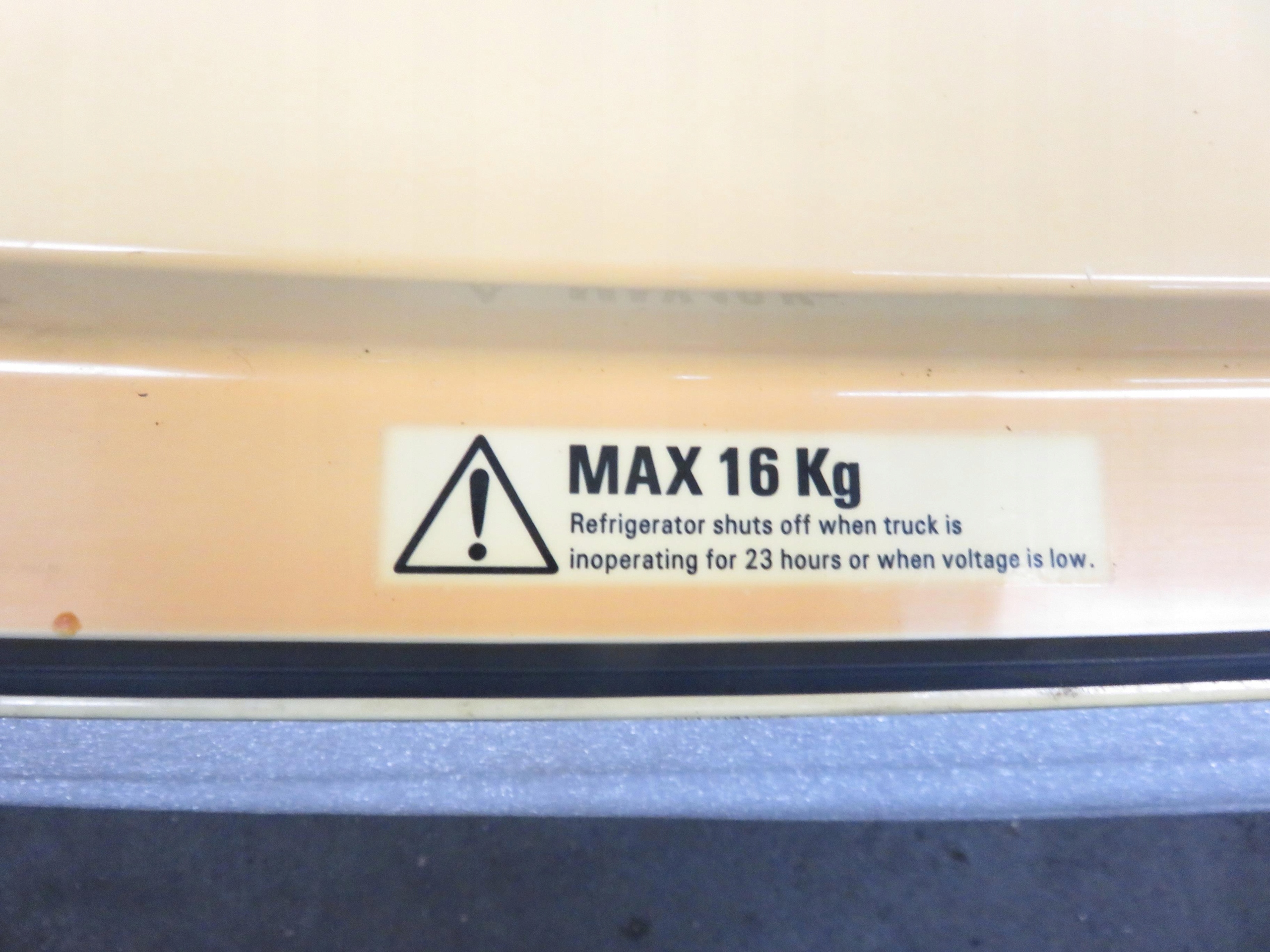 LODOWKA SCANIA R I (2004-2019) 2409031 Pojemność 0 l