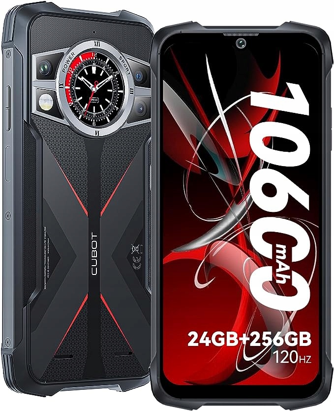 Okostelefon Cubot Kingkong 9 24/256GB Nfc Dual Sim 4G 6,5 Fhydro