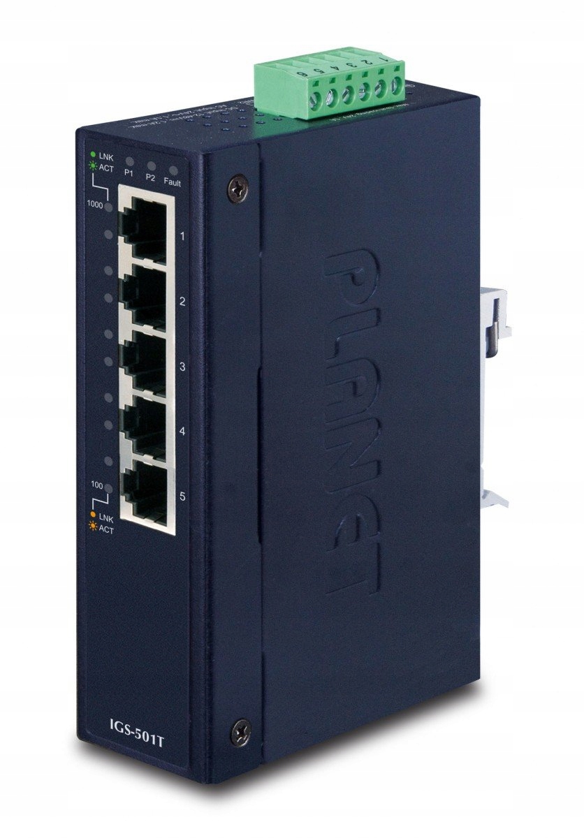 Planet IGS-501T switch nespravovatelný Gigabit Ethernet (10/100/1000)