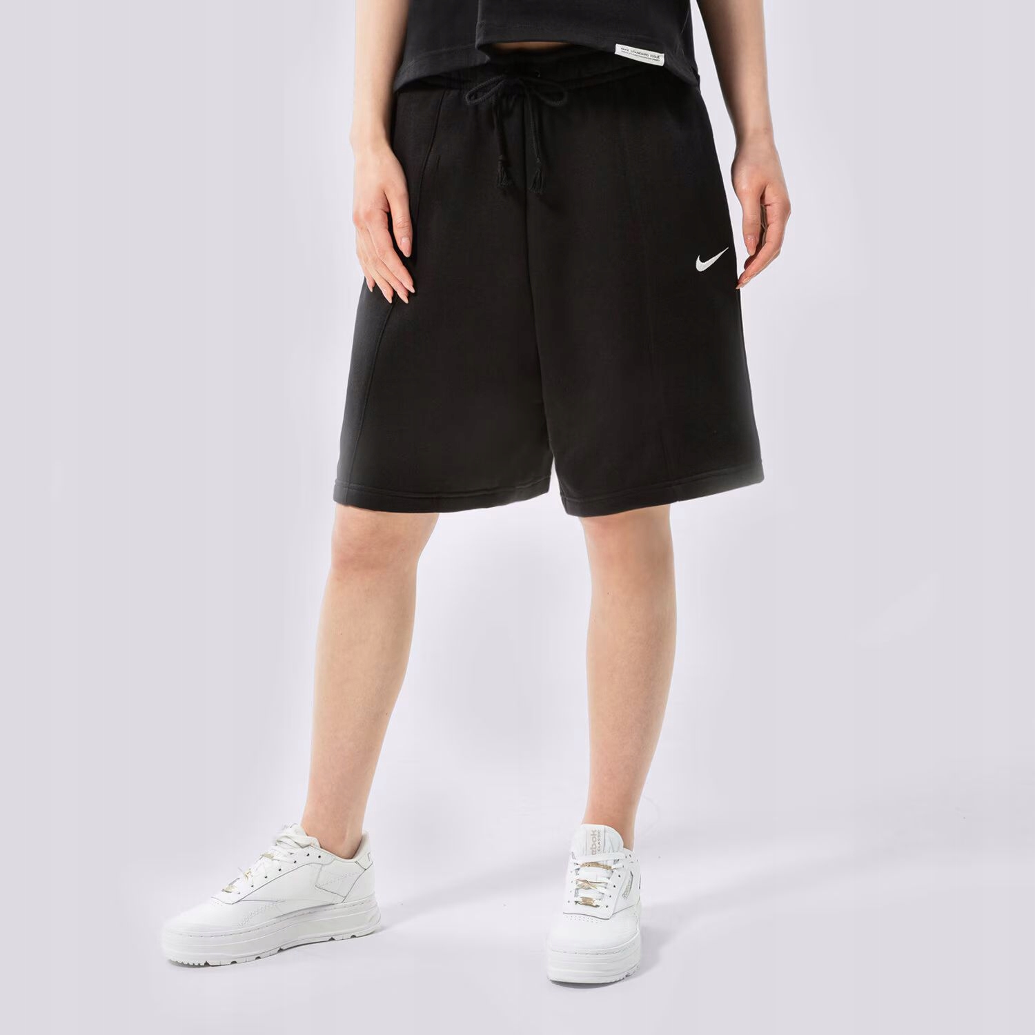 Y9563 Spodenki Damskie Nike Szorty W Nsw Essntl Clctn Flc Hr Shrt XL