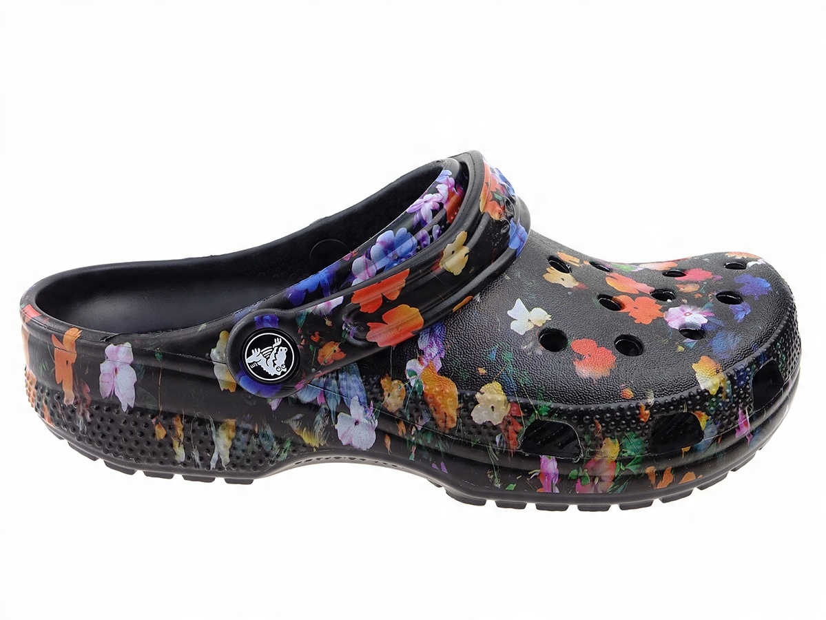 

Klapki Crocs Floral 206376-0C4 czarne kwiaty 39/40
