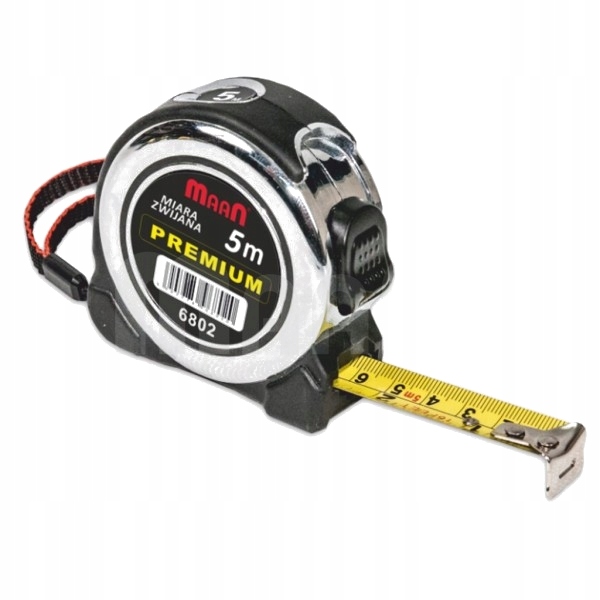 

Miara metrówka zwijana Premium 5m x 19mm