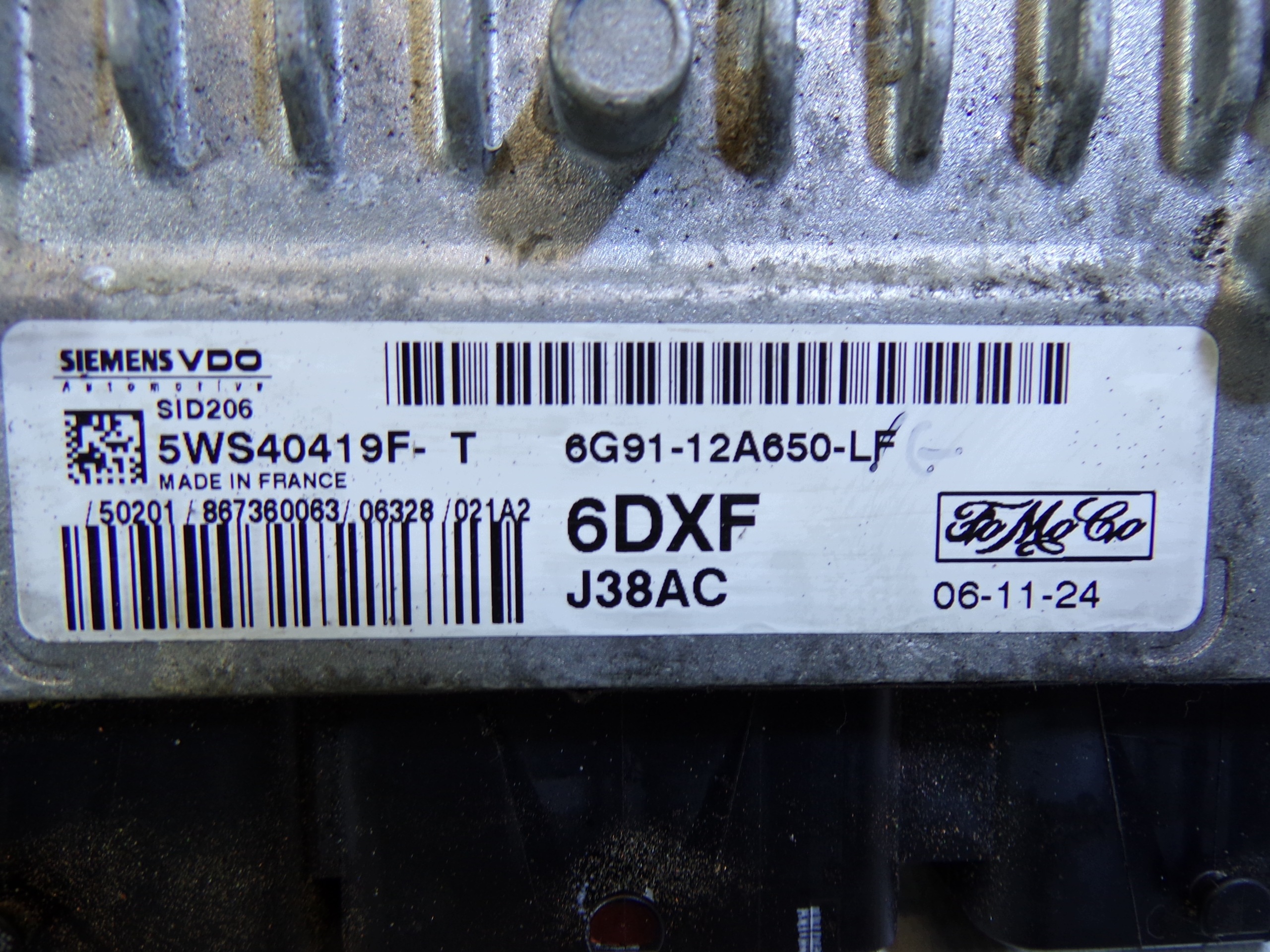 Montaggio STARTOWY FORD SMAX S-MAX 1 e 1.8 TDCI 6G91-12A650-LF