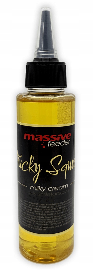 Dopalacz Massive Baits Tricky Squeezer 100ml Milky Cream