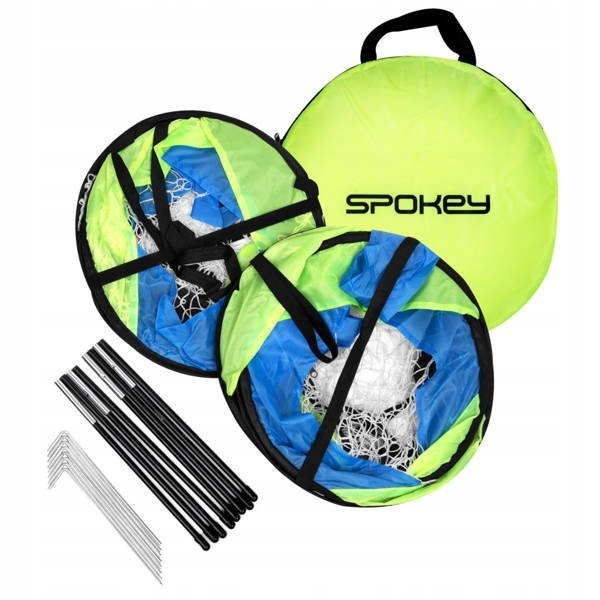 2 SAMOROZKŁADANE BRAMKA do PIŁKI NOŻNEJ + piłka Model 923495