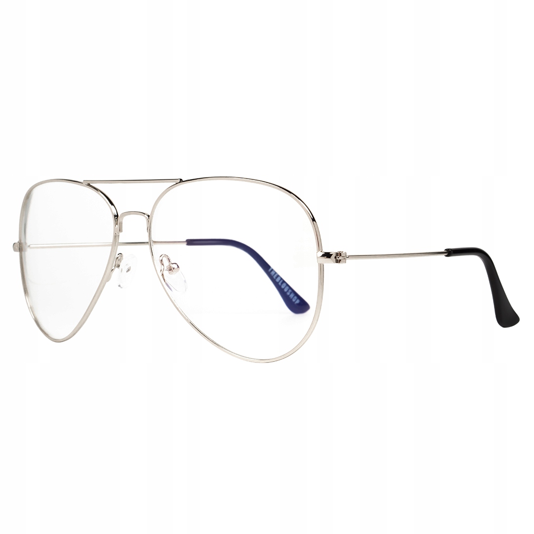 OKULARY ZERÓWKI PILOTKI SOCZEWKI Z ANTYREFLEKSEM Model LUKE