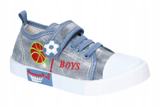 

American TEN06 Tenisówki Trampki Dziecięce Bl 27