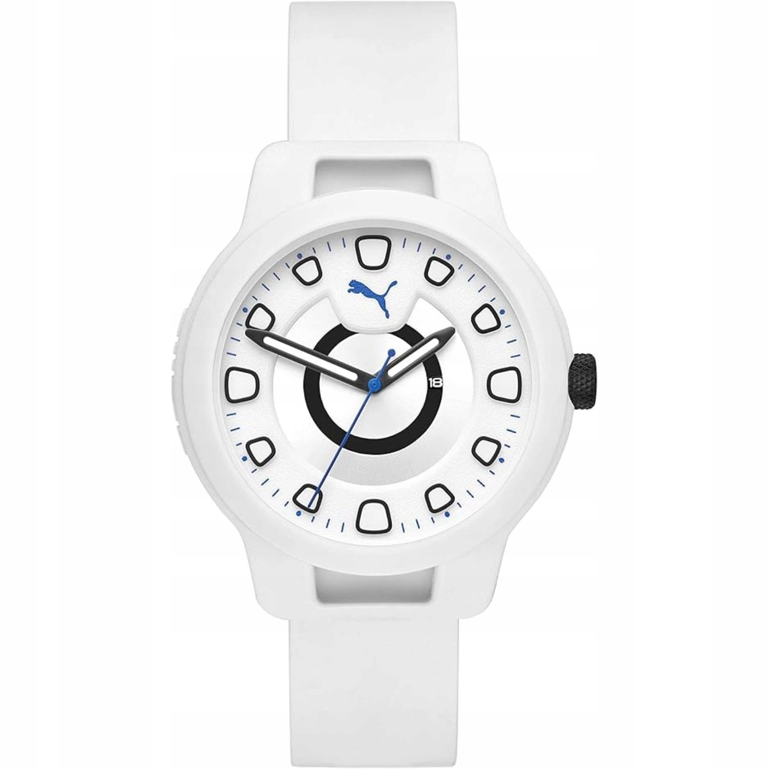 Pánské hodinky sportovní hodinky Puma Reset P5009 křemenně bílé