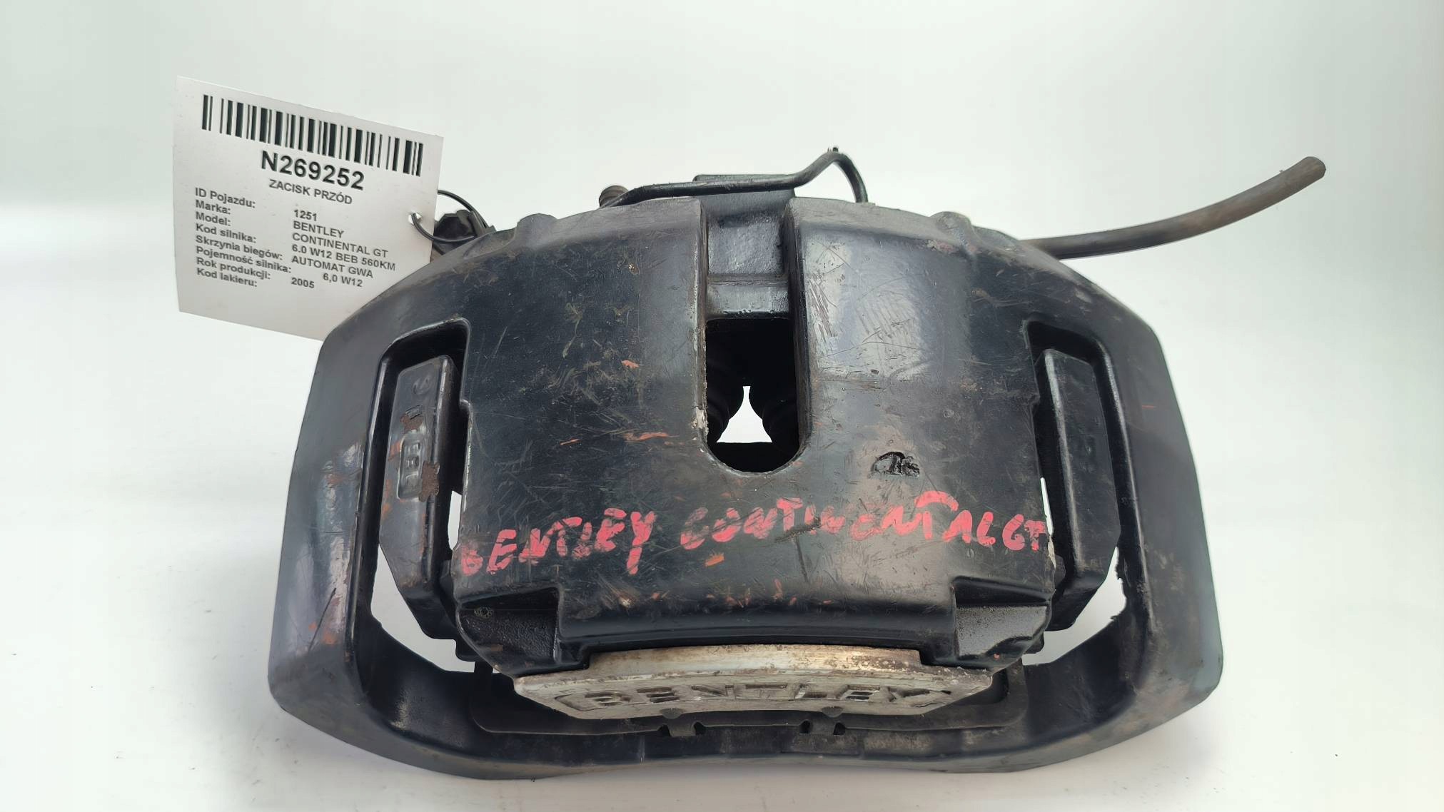 caliper brake front left BENTLEY CONTINENTAL GT