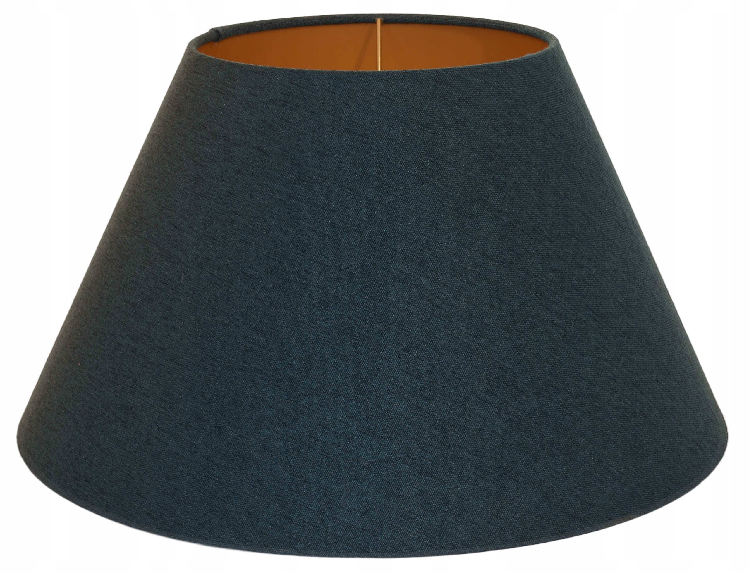 Tienidlo pre lampu E27 Modro-tmavá tyrkysová+Zlatá 25x50 H27 Avola