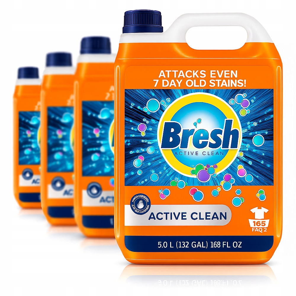 Bresh Tekutý Gel Na Praní Univerzální 600 Praní 20 L Nová Kvalita Praní