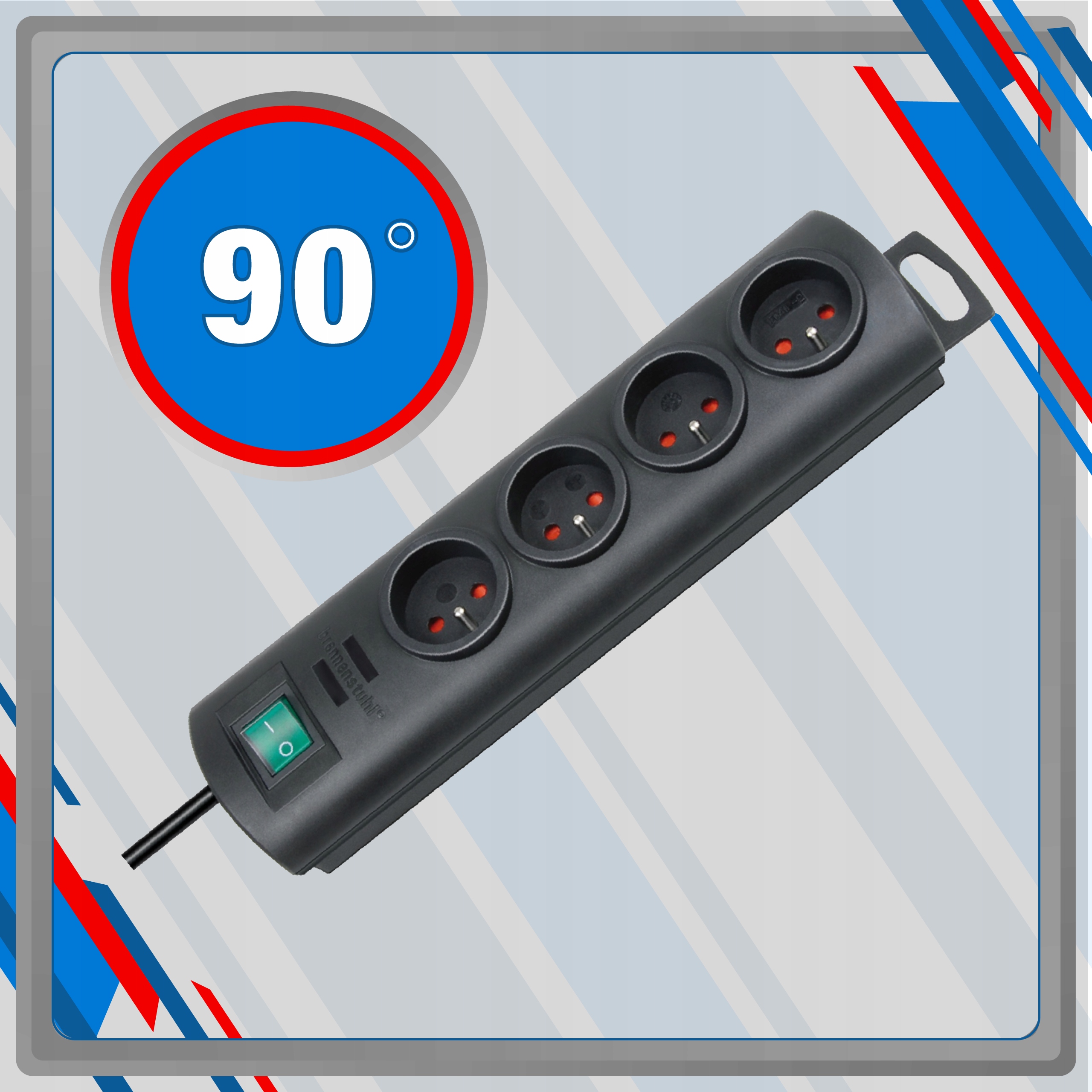 LISTWA ZASILAJĄCA Primera-Line 4G BRENNENSTUHL Liczba gniazdek 4 szt.