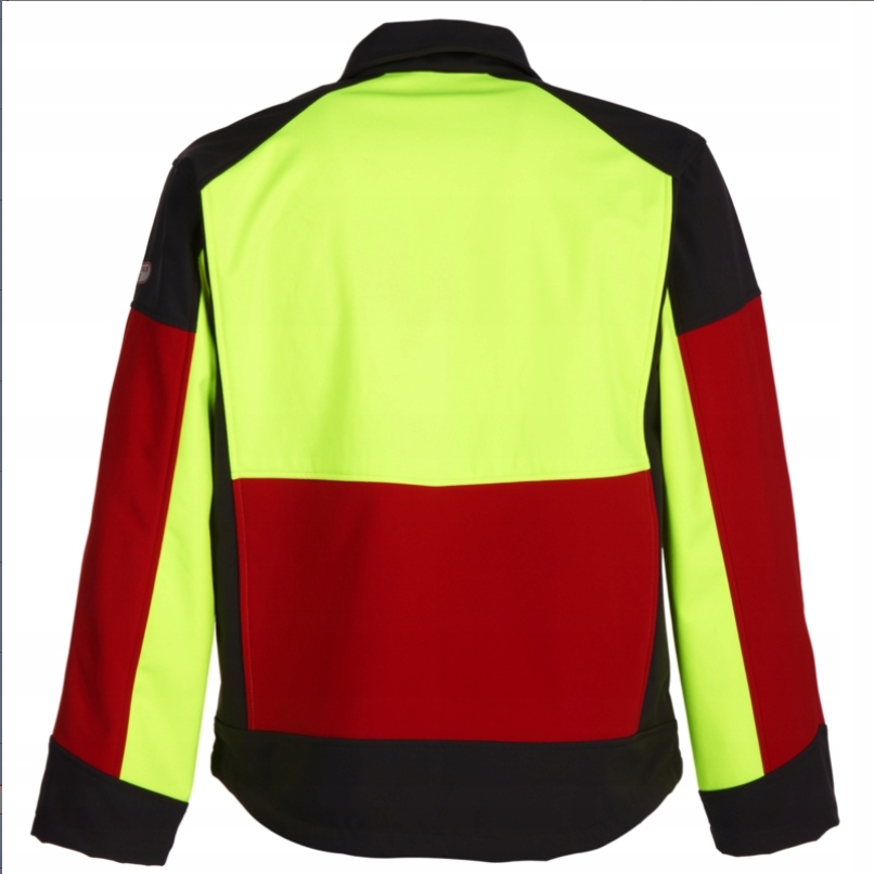 Куртка софтшелл для ПИЛАРОВ FOREST RED 3XL предназначение против порезов (для пиларов)
