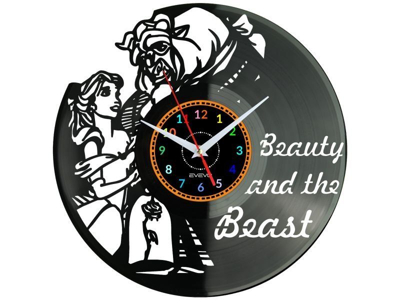 Krásné A Zvířecí Nástěnné Hodiny Vinylová Deska Pro Ni Pro Něj Dárek Uro