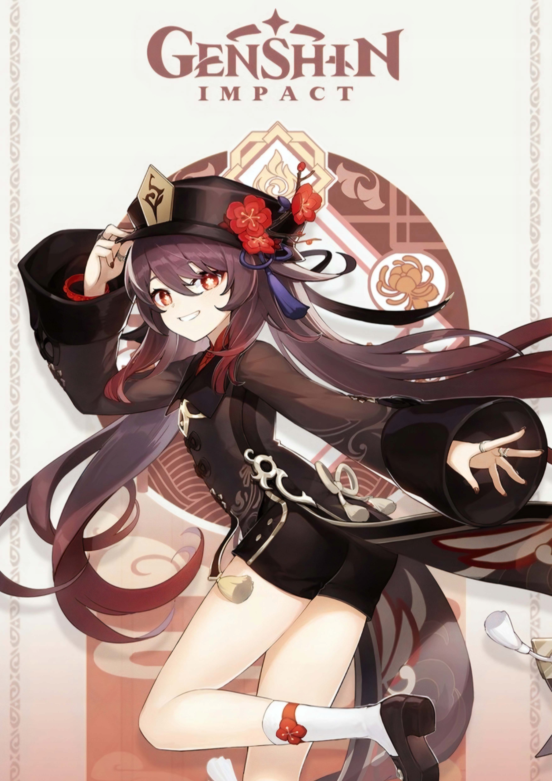 

Plakat A3 Genshin Impact HuTao