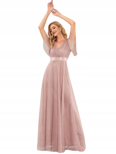 Shein Šaty S Tylovými Rukávy A Páskem 36 1 Kc