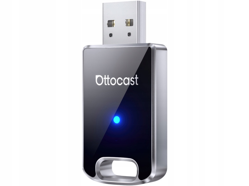 Adapter Ottocast CA505-T2 Bezprzewodowy CarPlay Android Auto Czarny