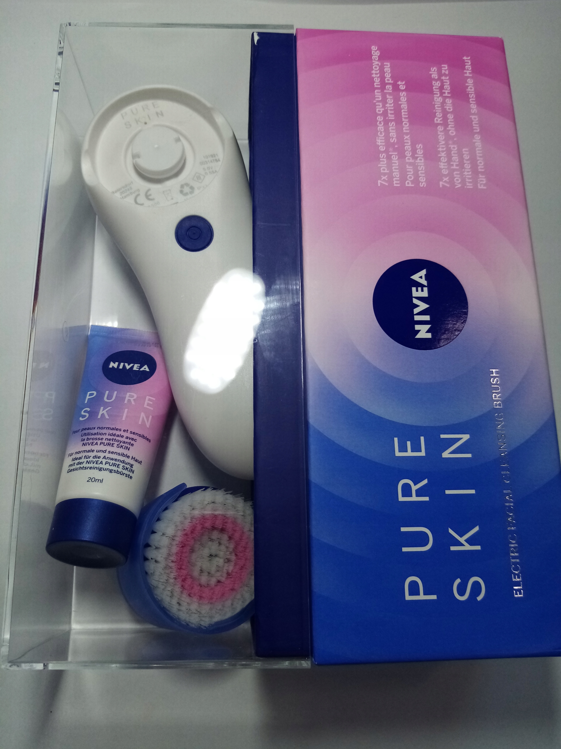 Szczoteczka elektryczna Nivea Pure Skin 5D-251 Kod producenta 4005900451866