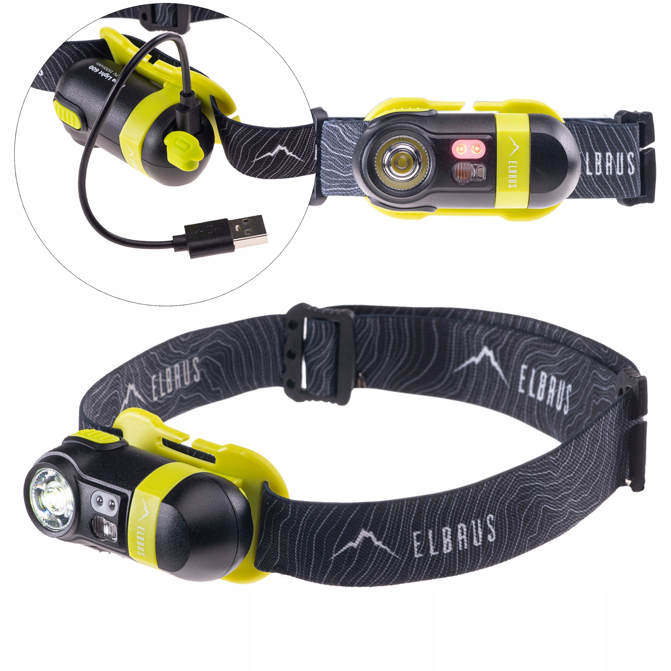 Czołówka Elbrus Nova Light 600 latarka Czołowa Led Wodoodporna IPX4 94g
