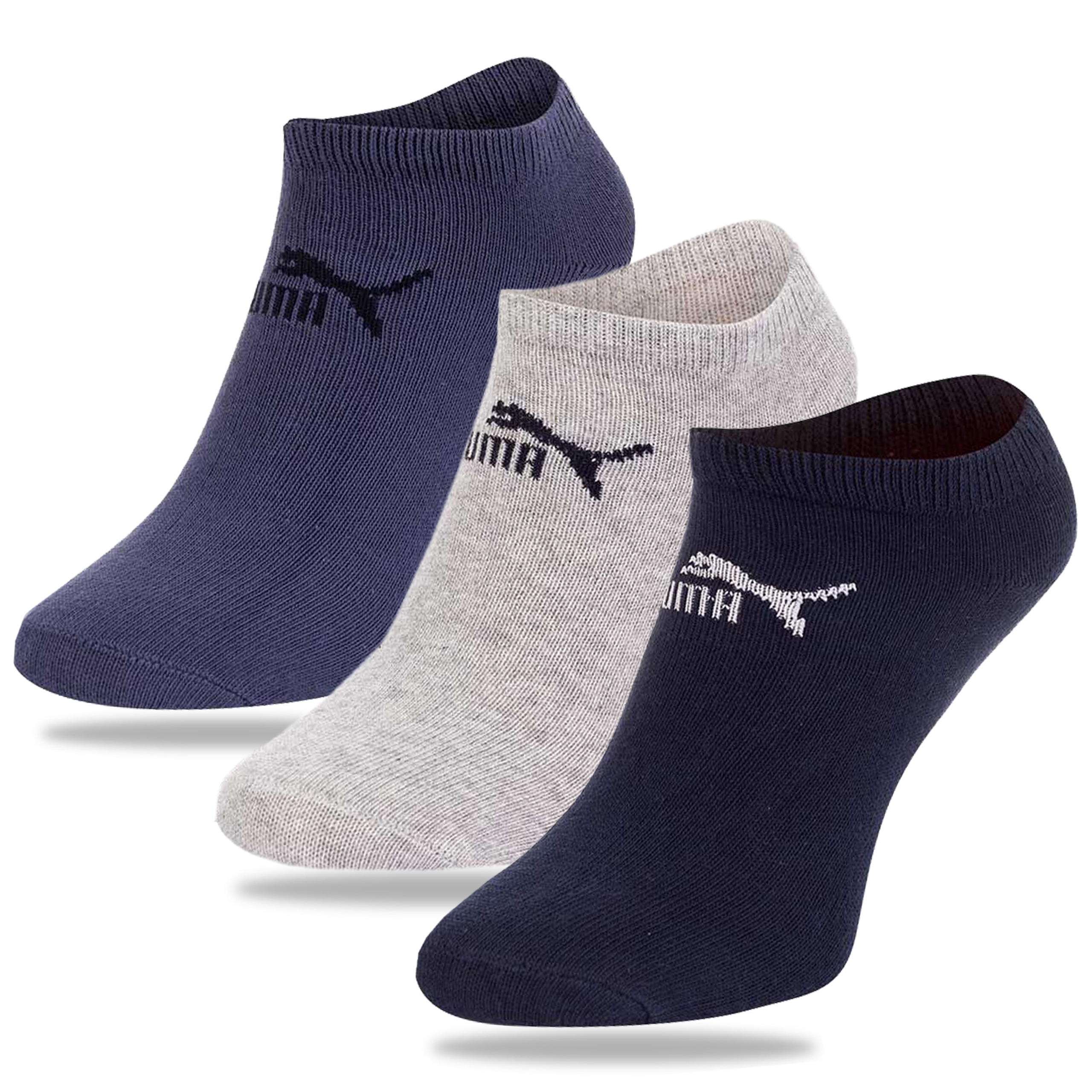 

Stopki Puma Unisex 3 Pary Navy/grey/n.blue 43/46