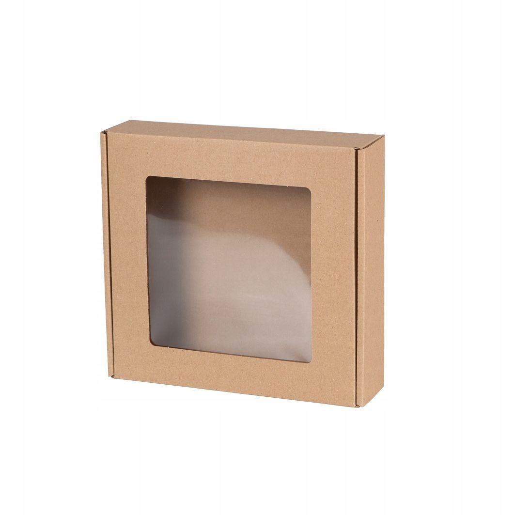 

Pudełko Fasonowe z Okienkiem 200x200x50mm