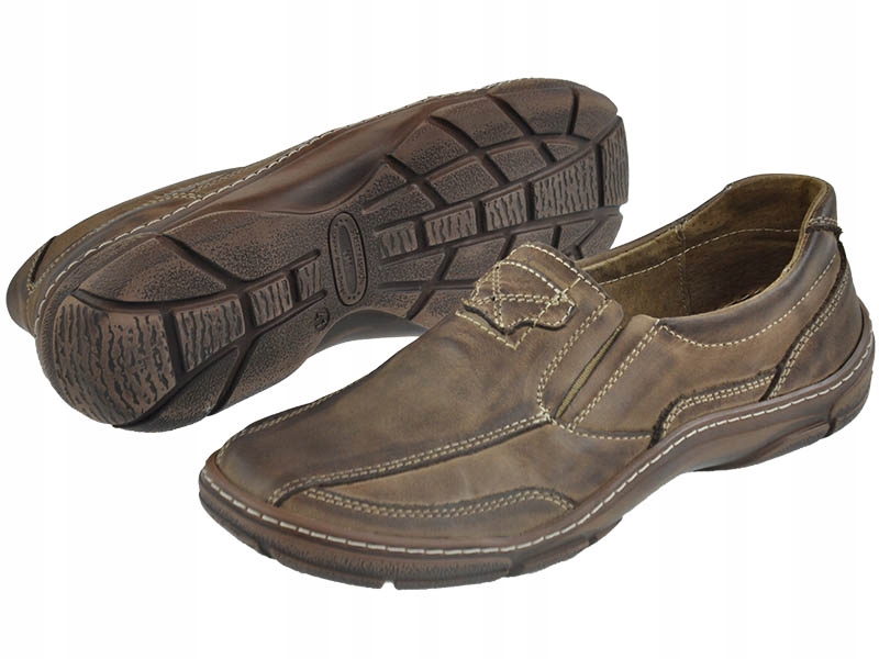 MĘSKIE OBUWIE SKÓRZANE 150BR-43 Marka inna