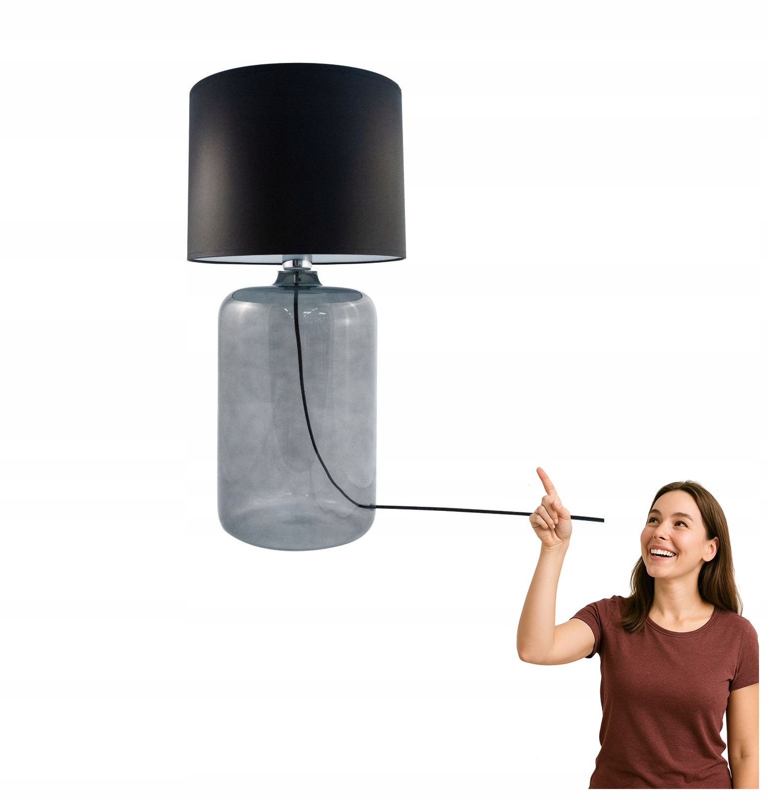Stolová lampa Amarsa Grafit 5510BK Zuma Line