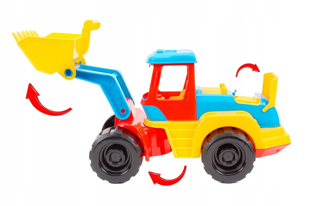 Koparka ZABAWKOWA DLA MALUCHA Dźwig Edukacyjna Bohater Inny