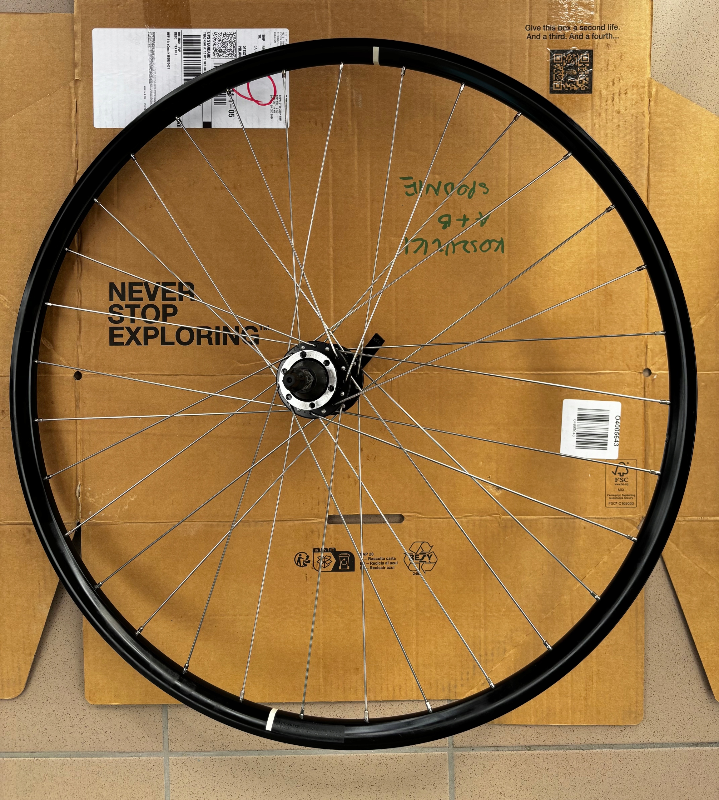 Koło obręcz felga CUBE ZX20 29