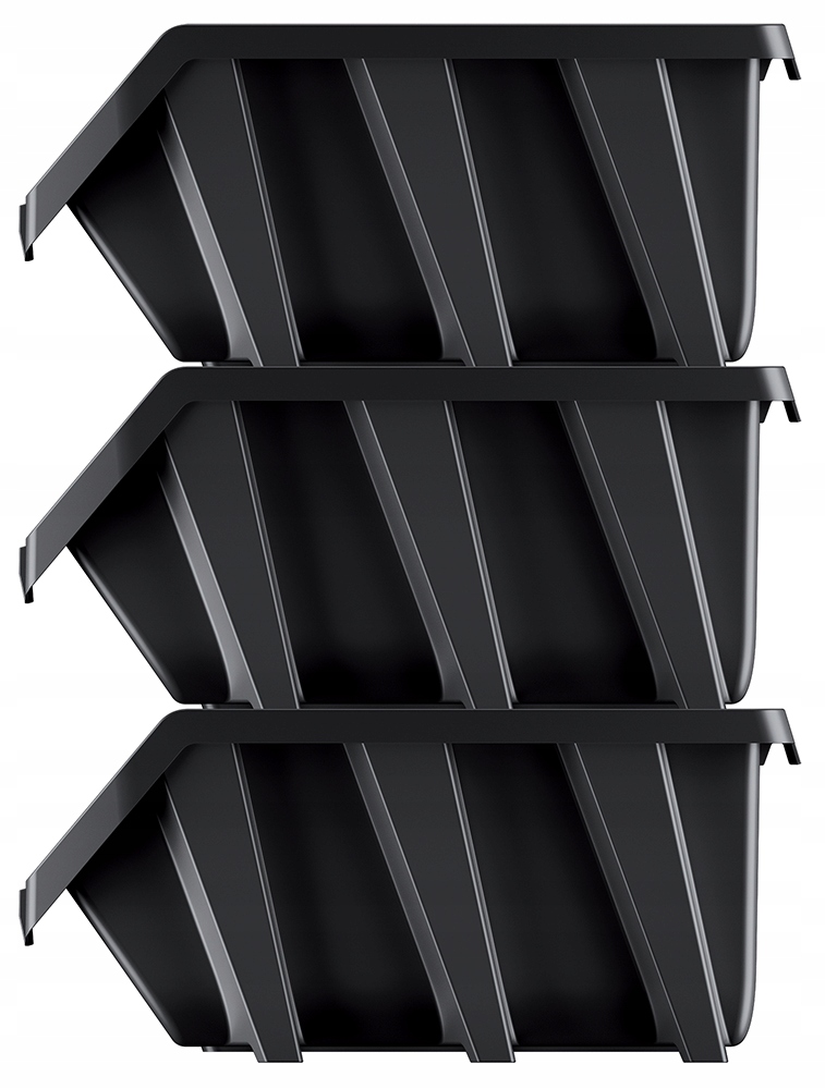 8 x KUWETA PLASTIKOWA POJEMNIK WARSZTATOWY ZESTAW KBILS16 czarna Kod producenta KBILS16-S411