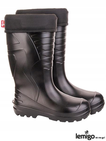 Plastové Boty Eva 48, Černá Barva