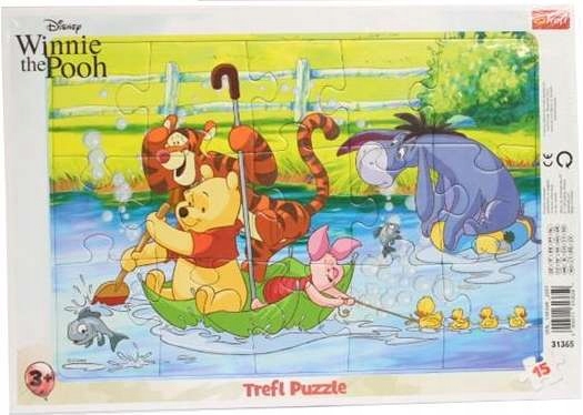 

Puzzle Ramkowe Kubuś Puchatek I Przyjaciele 15 El.