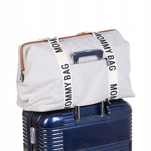 CHILDHOME TORBA MOMMY BAG SIGNATURE BEŻOWA Liczba kieszeni 3