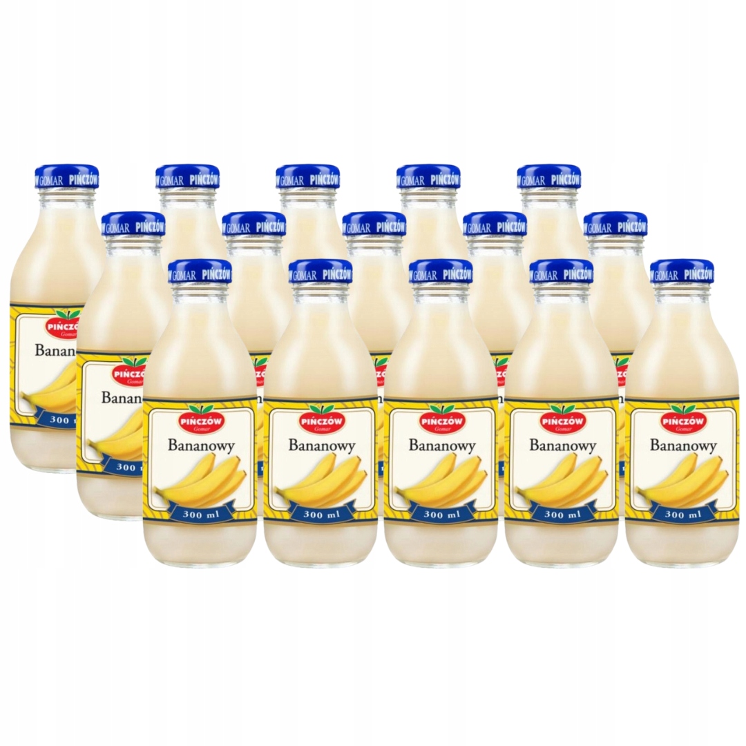 Levně Gomar Pińów banánový nektar 300 ml x 15 kusů