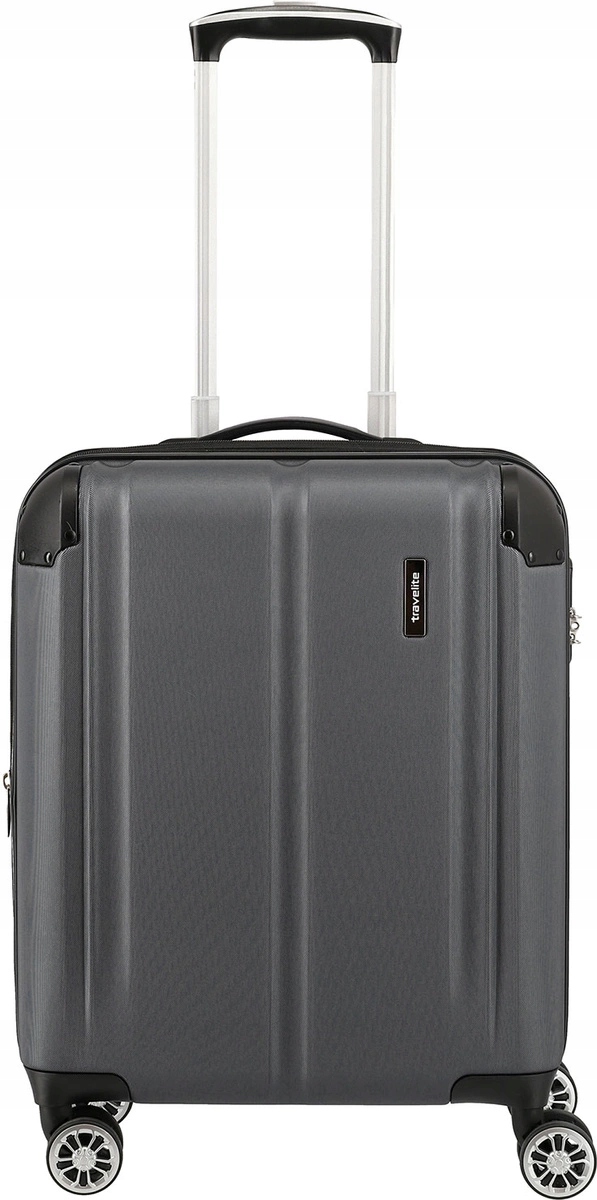 Walizka kabinowa Travelite City 4K 55 cm Antracyt