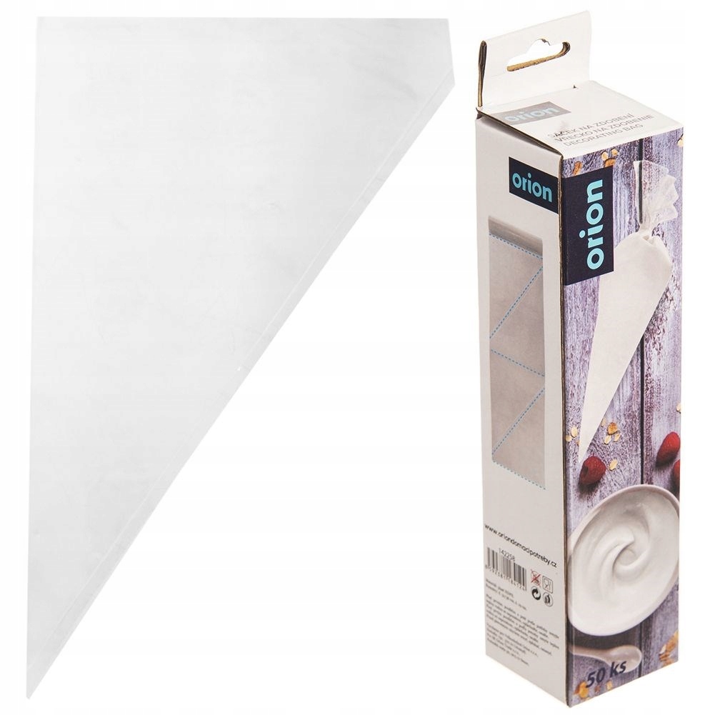 50x Rękaw CUKIERNICZY worek dekoracji kremu 36 cm Rodzaj akcesoriów rękaw cukierniczy