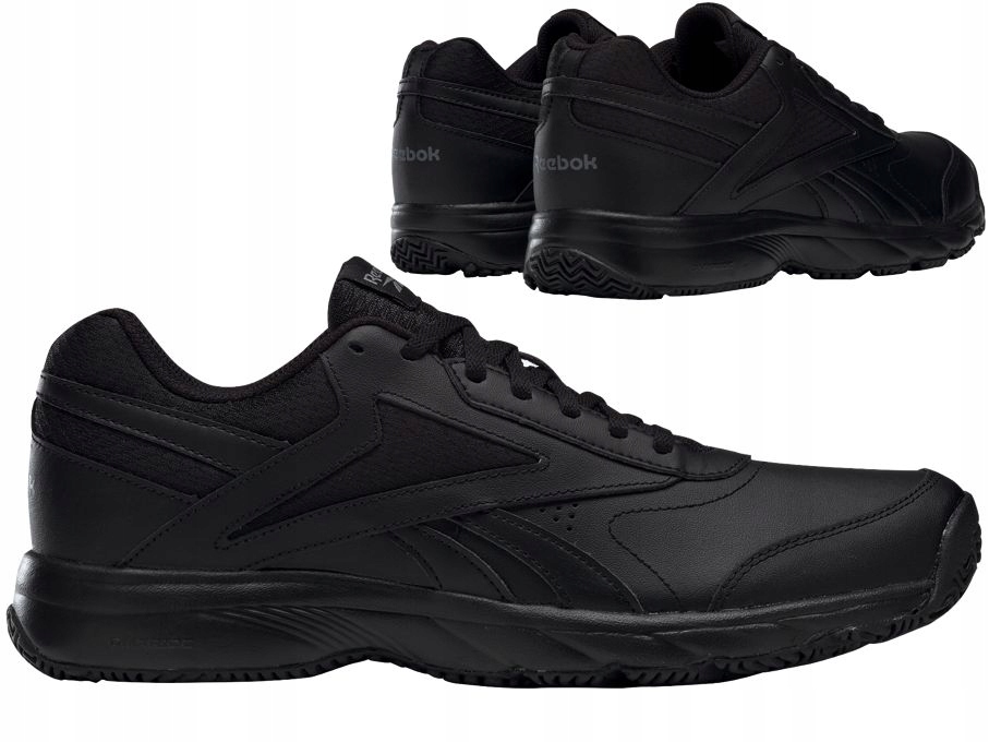 

FU7355 Buty Męskie Reebok Work, Czarne ze Skóry