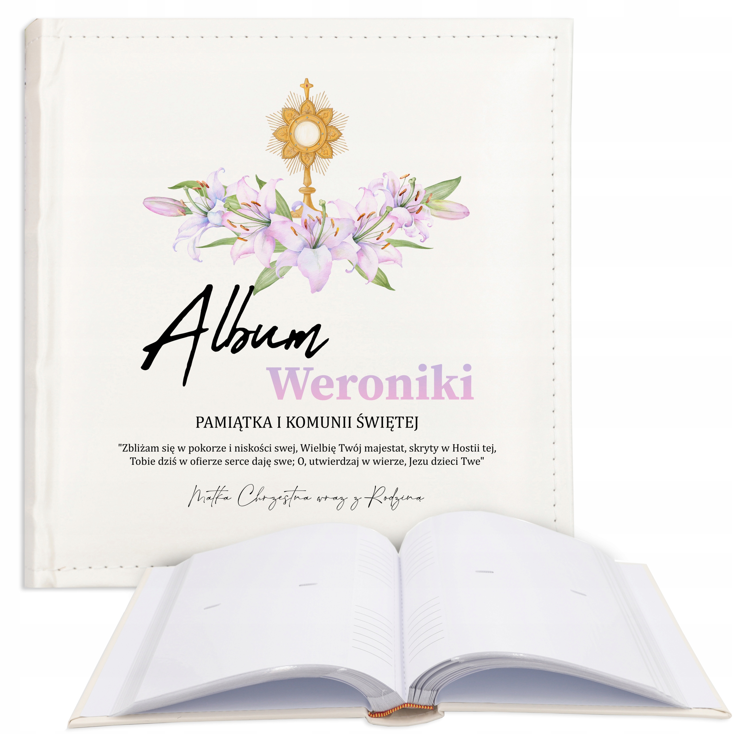 

Album Na Pierwszą Komunię Świętą Dla Dziewczynki