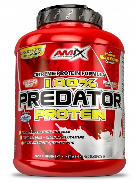 Amix 100% Predator Protein 1000 g Bílkoviny
