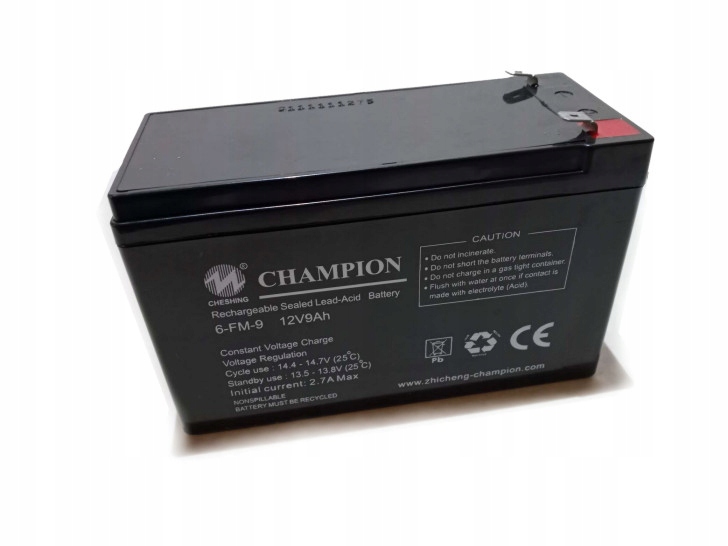 

Akumulator Bezobsługowy Agm Do Ups 12V 9Ah Nowy