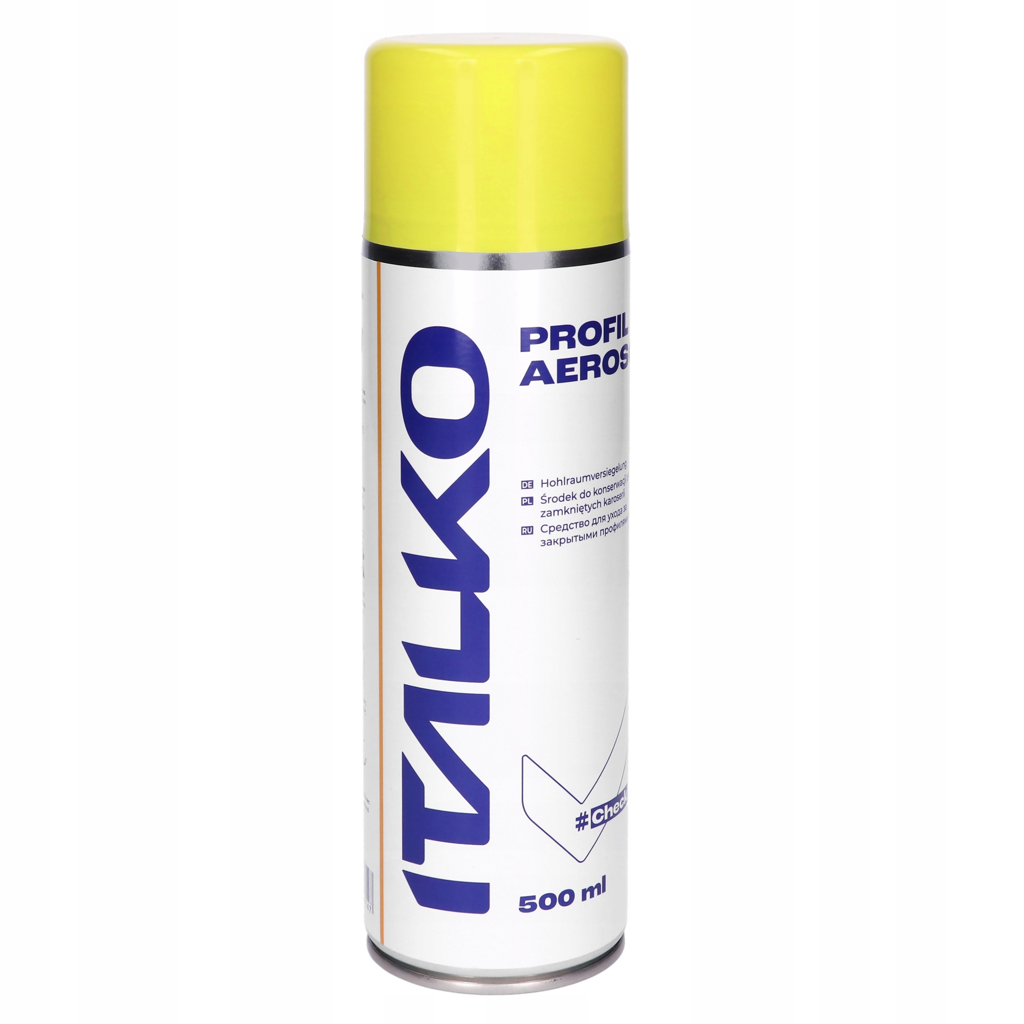 ITALKO ŚRODEK DO KONSERWACJI PROFILI BURSZTYN 500 Pojemność opakowania 500 ml