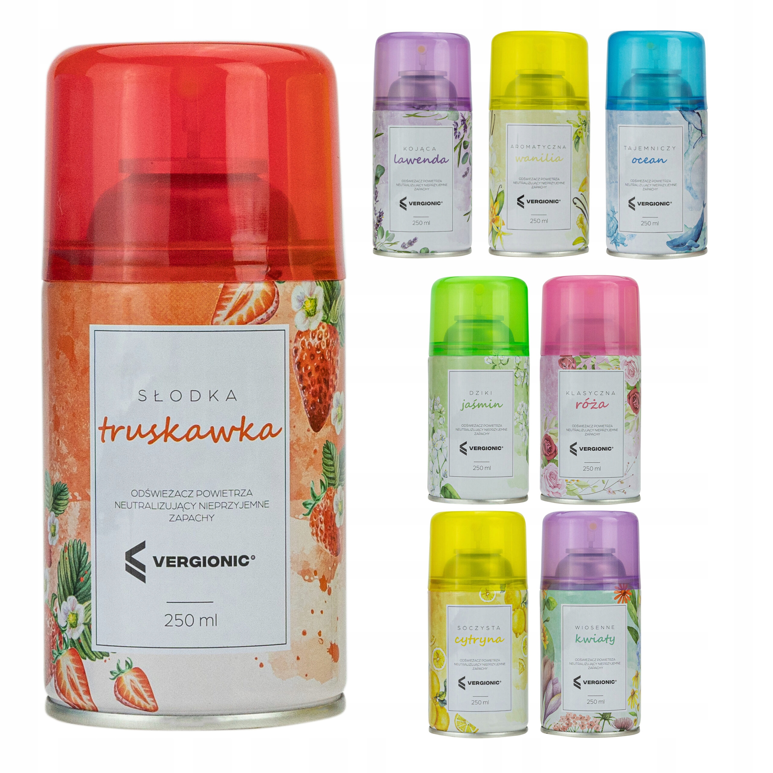 

Odświeżacz powietrza spray aerozol wkład 250ml