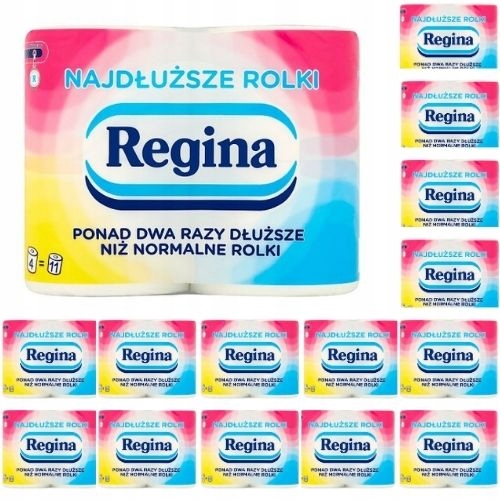 Papier toaletowy Regina Najdłuższe Rolki 60 rolek