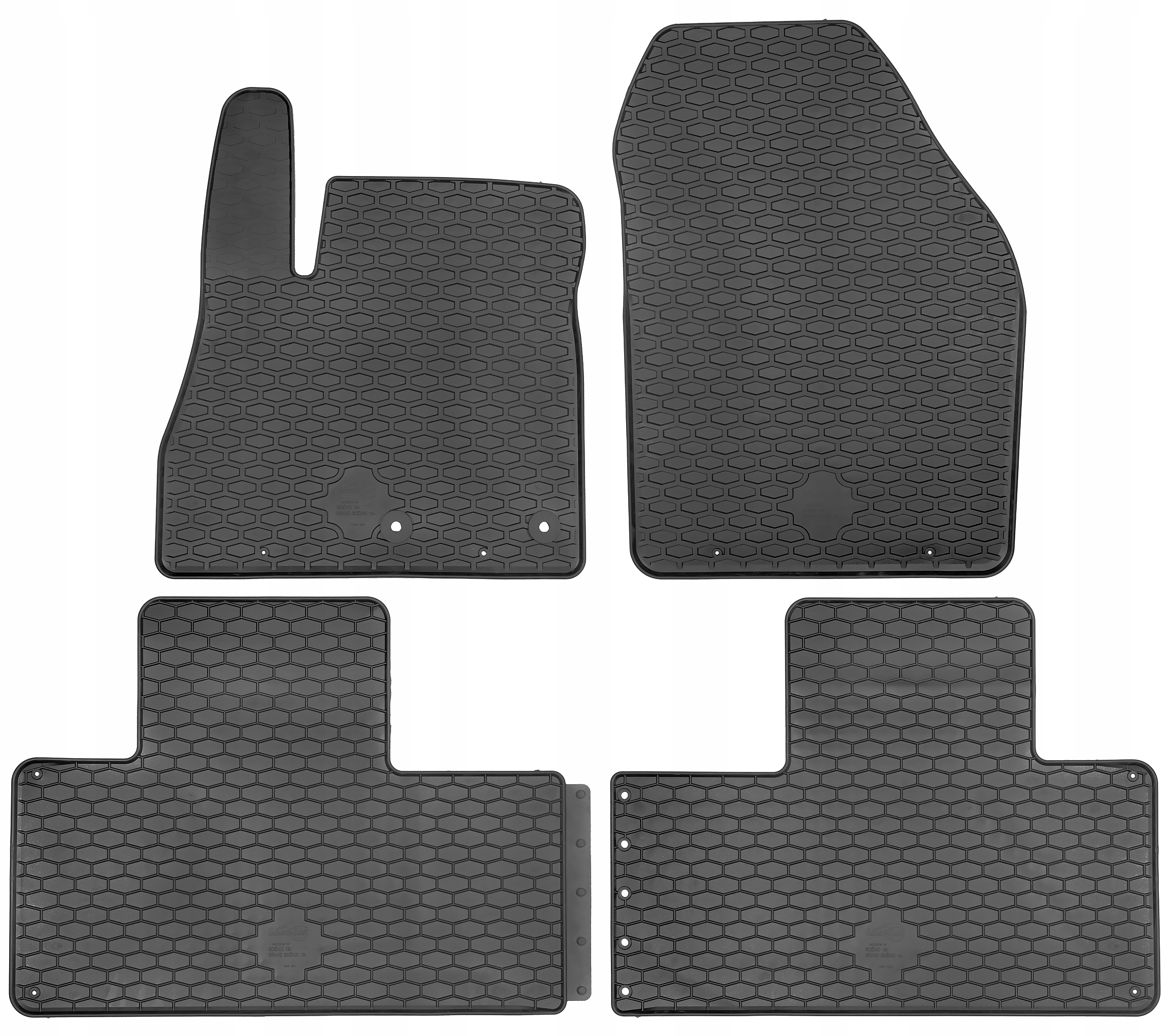 Koberce do auta pro Renault Scenic IV Grand 2016-2022