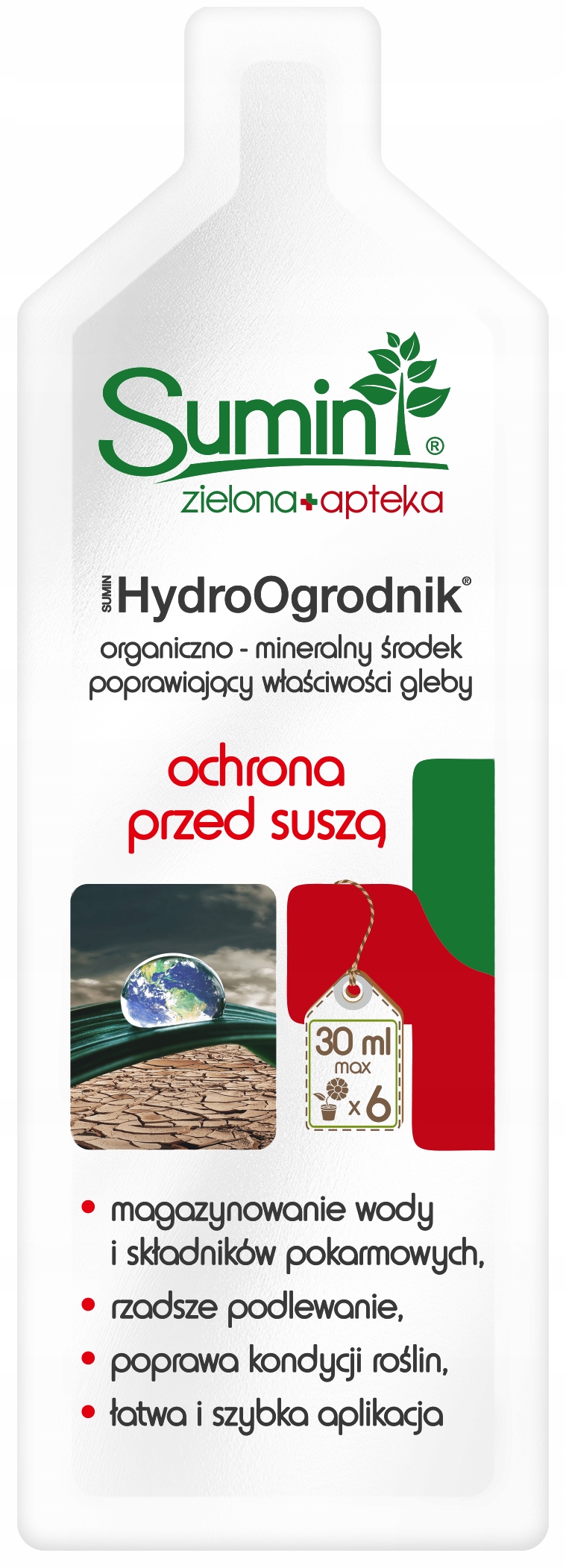 Hydroogrodnik 30ml Sumin Ochrona Przed Suszą Rzadsze Podlewanie