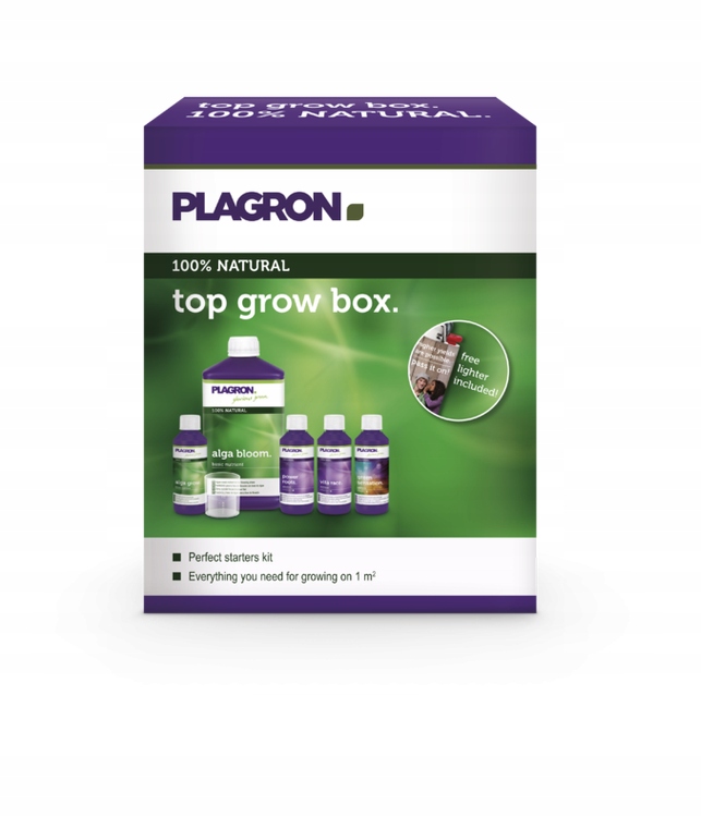 Plagron Top Grow Box 100% Natural Sada hnojiv Plagron Alga