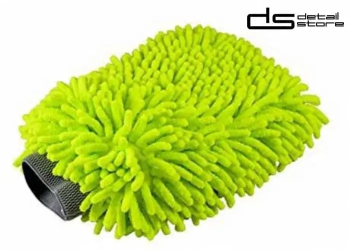 

Rękawica do mycia samochodu Chenille Lime