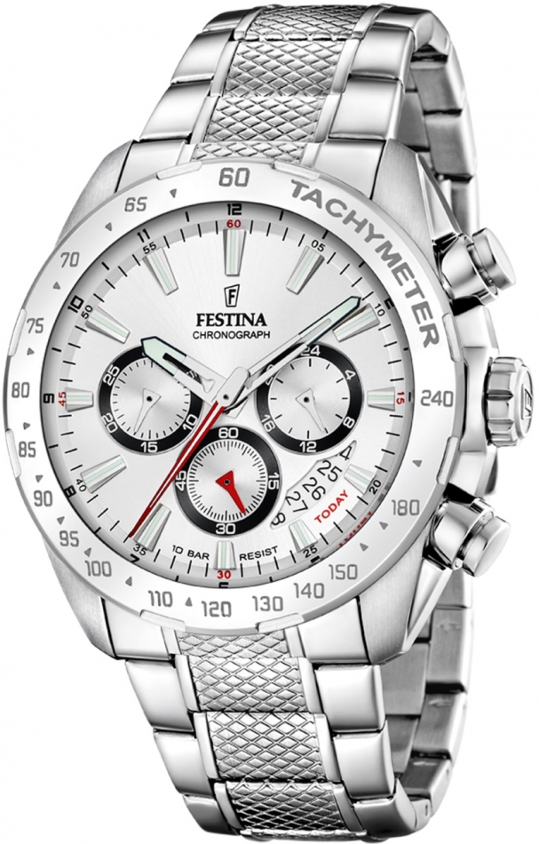Pánské hodinky Festina 20668/1 ocelové sportovní na plavání