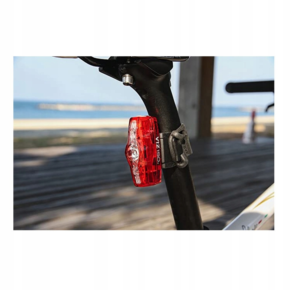 Zestaw lamp Cateye AMPP 500 HL-EL085RC ViZ150 TL-LD800 Strumień świetlny 500 lm